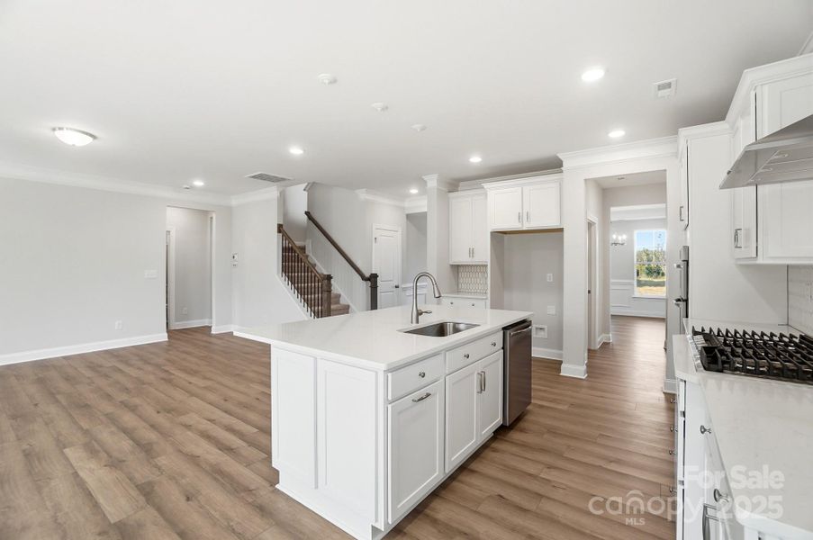 Furnished interior view inside a new home in The Enclave at Laurelbrook, Sherrills Ford (Image 7).
