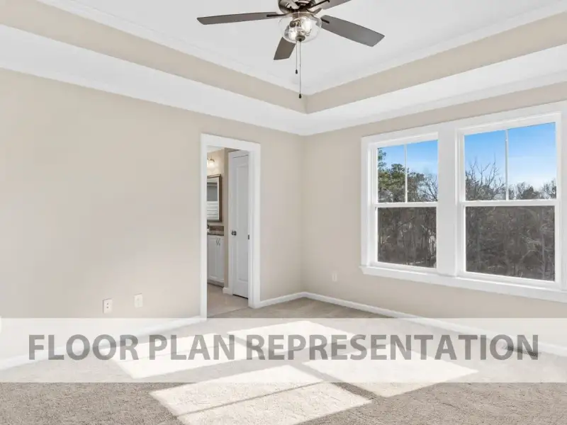 Primary Bedroom 1 | The 1807 Plan by Ivey Homes
