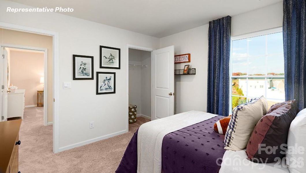 Furnished interior view inside a new home in Stanton, Richburg (Image 28).