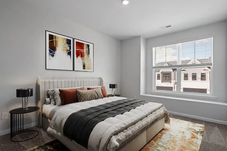 Representative furnished interior of a home built from the Mandevilla - Vanguard Collection by Mungo Homes in Sweetbrier, Durham (Image 6).