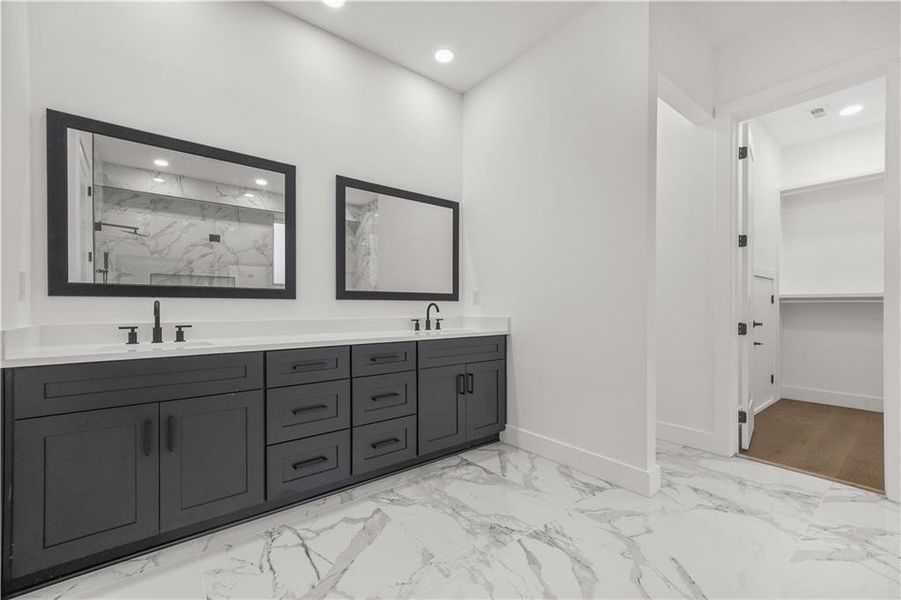 Furnished interior view inside a new home in , Atlanta (Image 15). Furnished interior view inside a new home in , Atlanta (Image 15).