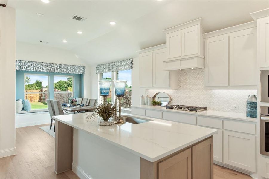 Furnished interior view inside a new home in Willow Wood, McKinney (Image 9).