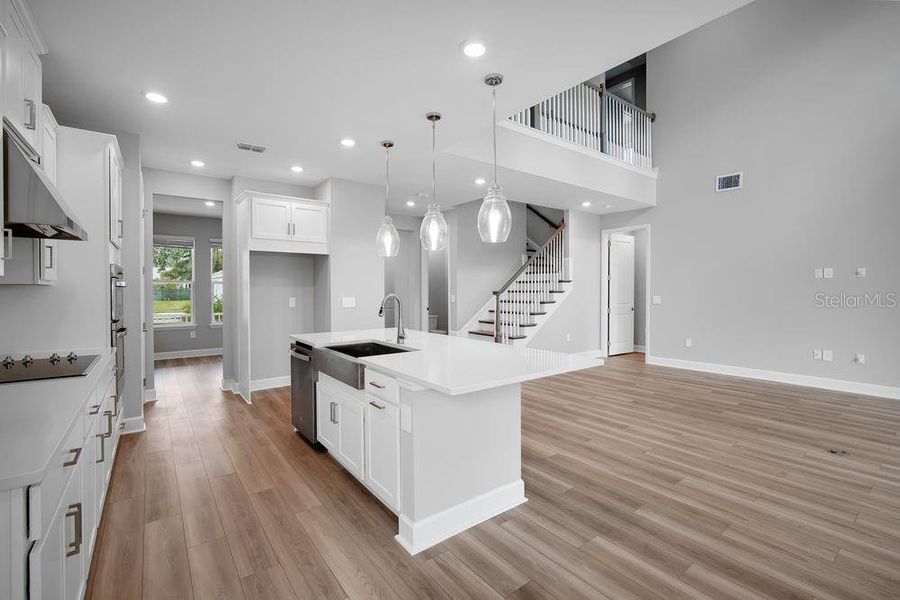 Furnished interior view inside a new home in Timber Ridge, Plant City (Image 10).