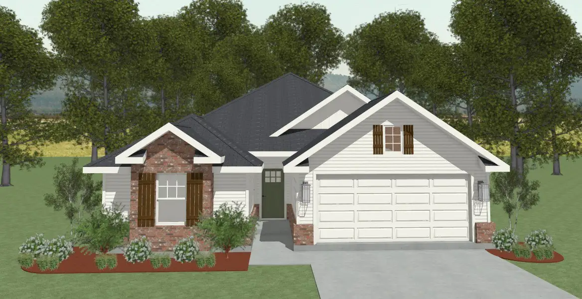 Front exterior of a home in the Austin's Colony community, located in Bryan, TX (Image 8).