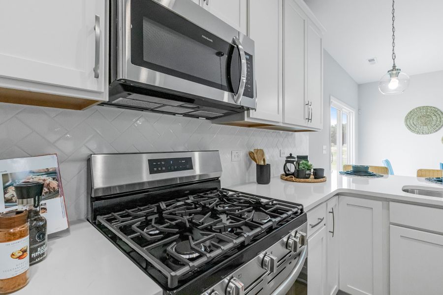 Representative furnished interior of a home built from the Clarion by Caviness & Cates Communities in Maggie Way, Wendell (Image 28).