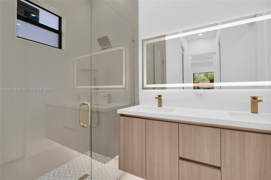 Furnished interior view inside a new home in , Lehigh Acres (Image 8).