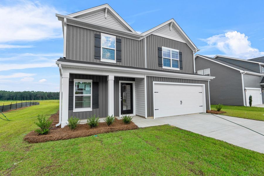 Representative exterior photo of a completed home built from the Alder C by McGuinn Homes in Forts Ridge, Pelion, SC (Image 25).