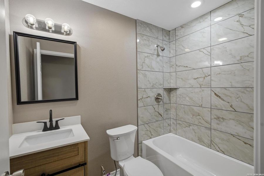 Furnished interior view inside a new home in , San Antonio (Image 10).