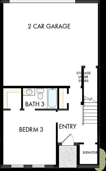 2D floor plan layout of this home in Emerald Landing at Waterside at Lakewood Ranch – City Homes, Sarasota, FL (Image 2). 2D floor plan layout of this home in Emerald Landing at Waterside at Lakewood Ranch – City Homes, Sarasota, FL (Image 2).