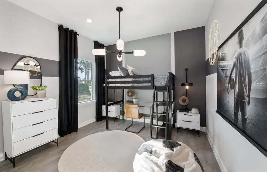 Representative furnished interior of a home built from the Ashby by DiVosta in Emerson Oaks, Vero Beach (Image 3).