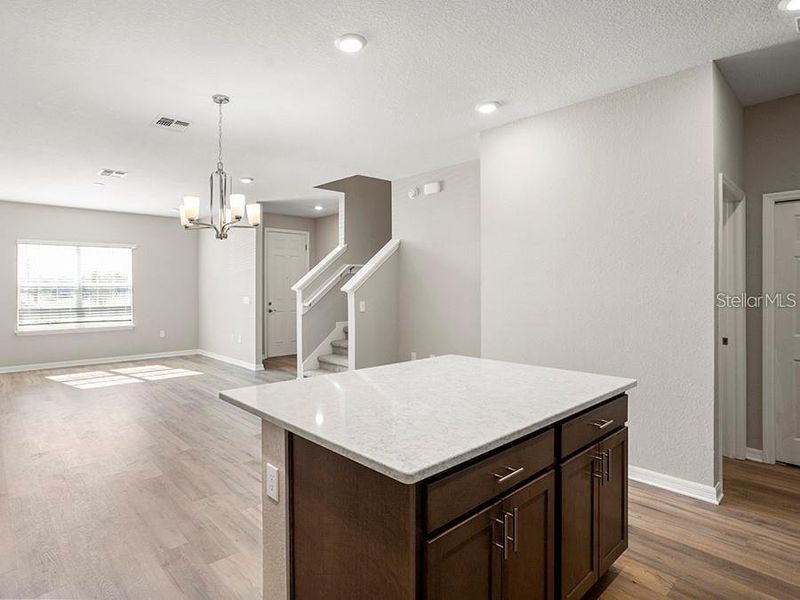 Furnished interior view inside a new home in The Crossings - Townhomes, St. Cloud (Image 7).