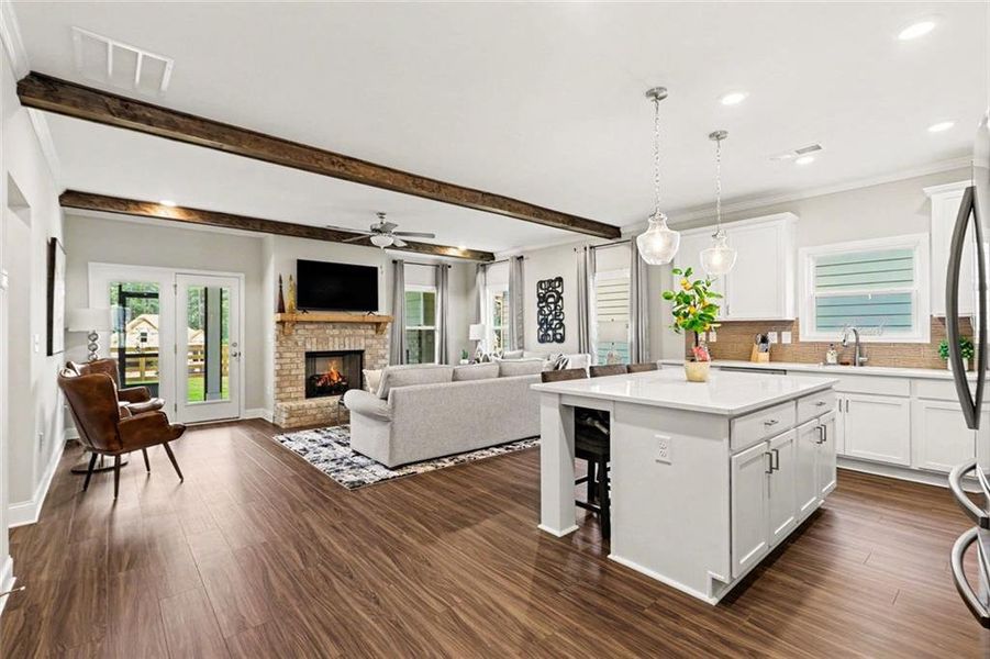 Furnished interior view inside a new home in , Villa Rica (Image 10).