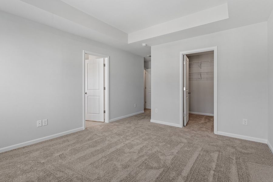 Spacious, unfurnished interior of a new home in Renaissance at White Oak, Garner (Image 27). Spacious, unfurnished interior of a new home in Renaissance at White Oak, Garner (Image 27).