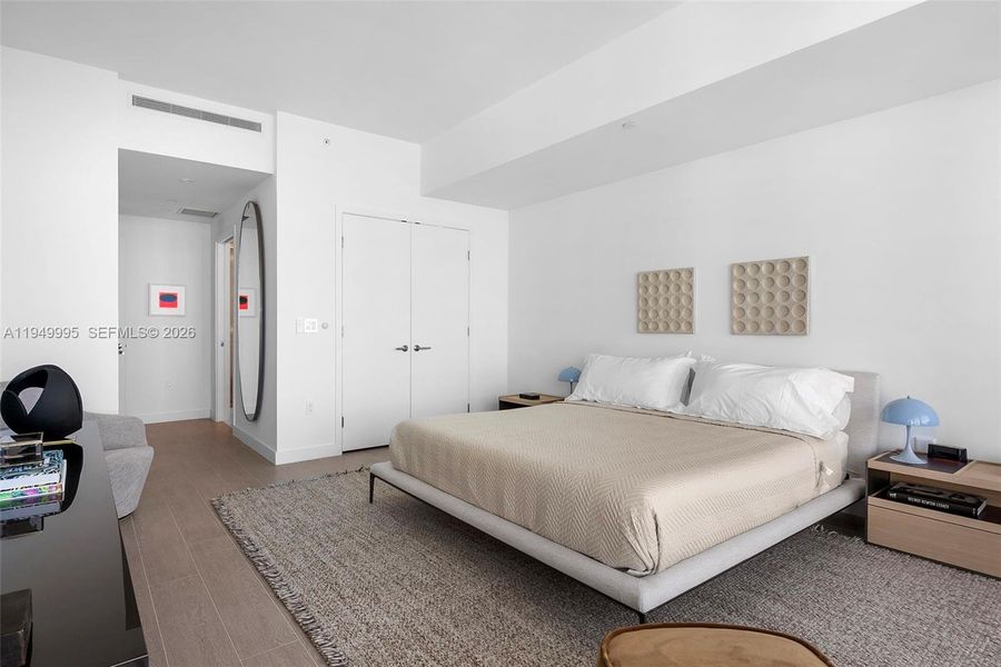 Furnished interior view inside a new home in , Miami Beach (Image 29). Furnished interior view inside a new home in , Miami Beach (Image 29).