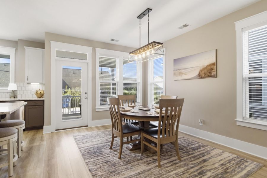 Furnished interior view inside a new home in Cresswind Charleston, Summerville (Image 18).