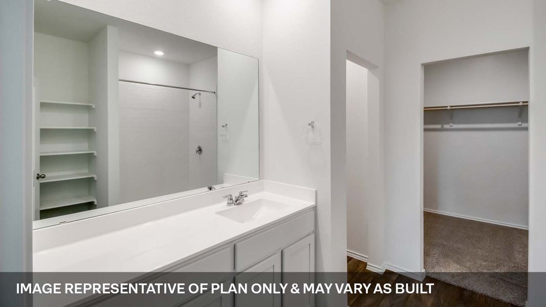 Furnished interior view inside a new home in Wayside, Uhland (Image 5).