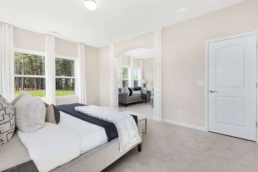 Representative furnished interior of a home built from the Broadway by True Homes in Fairview Forest, Lake Park (Image 16).