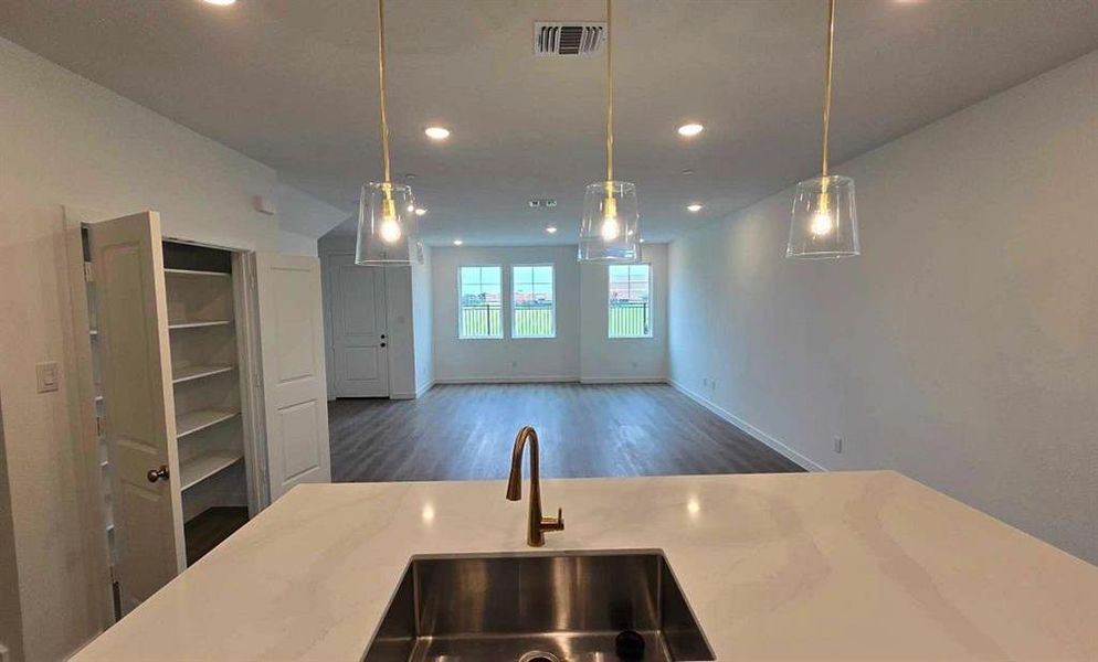 Open Kitchen-Living-Dining Room Construction Progress