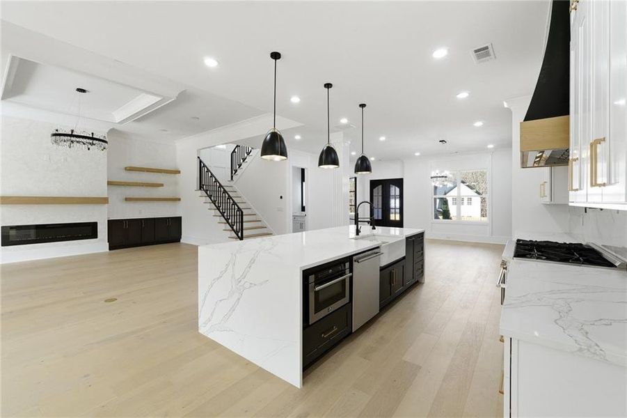 Furnished interior view inside a new home in , Lawrenceville (Image 13).