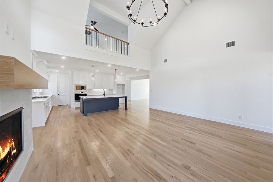 Spacious, unfurnished interior of a new home in Brookhollow West, Prosper (Image 18). Spacious, unfurnished interior of a new home in Brookhollow West, Prosper (Image 18).