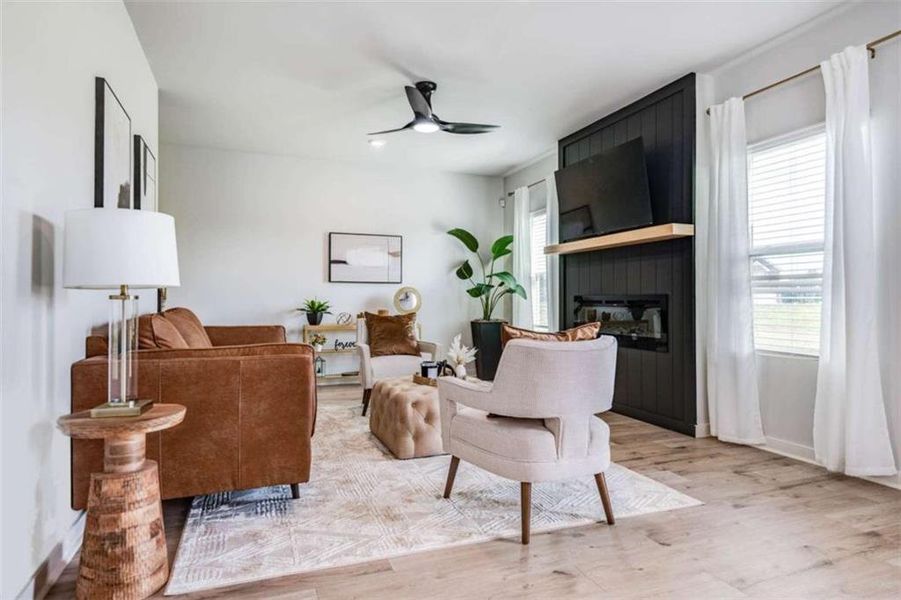 Furnished interior view inside a new home in Southern Hills, McDonough (Image 20).
