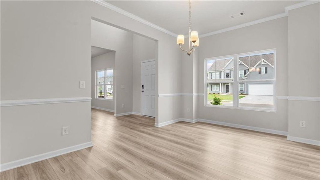Spacious, unfurnished interior of a new home in Hampton Ridge, Jefferson (Image 29). Spacious, unfurnished interior of a new home in Hampton Ridge, Jefferson (Image 29).