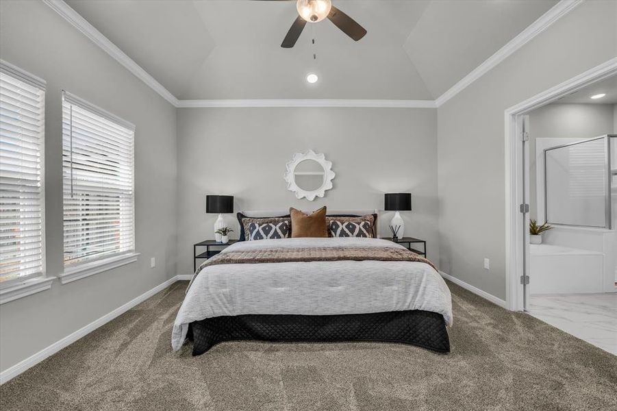 Furnished interior view inside a new home in , McGregor (Image 15).