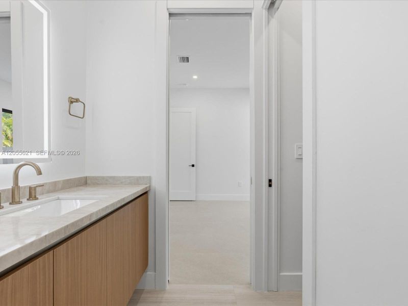 Furnished interior view inside a new home in , Miami (Image 19). Furnished interior view inside a new home in , Miami (Image 19).