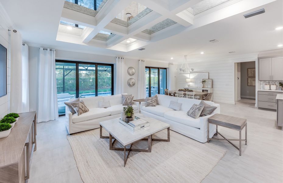 Representative furnished interior of a home built from the Reverence by Del Webb in Del Webb Catalina, Lakewood Ranch (Image 37).
