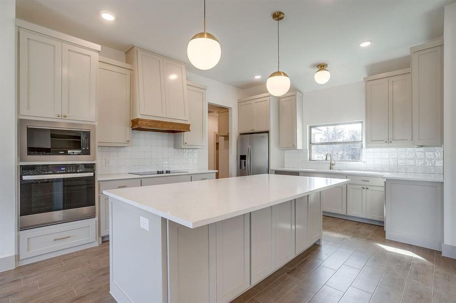 Furnished interior view inside a new home in , Poolville (Image 4).