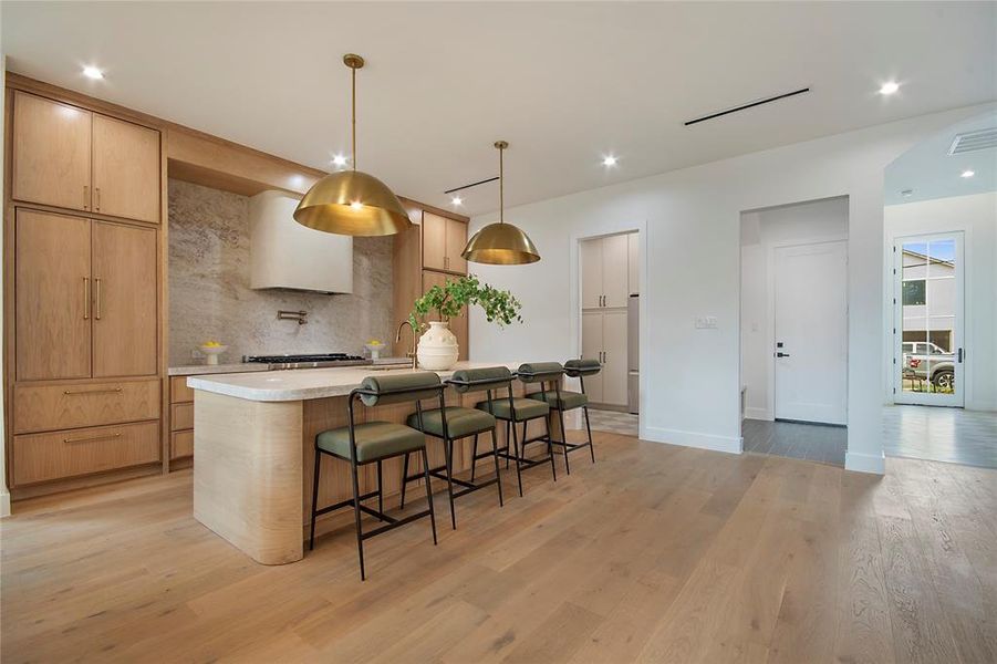 Furnished interior view inside a new home in , Dallas (Image 15).