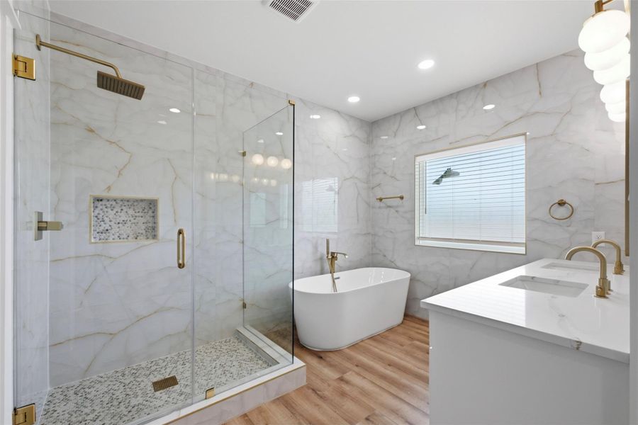 Furnished interior view inside a new home in , Houston (Image 5).