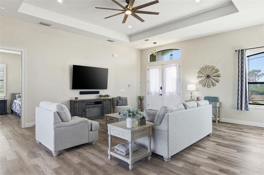 Furnished interior view inside a new home in , Placida (Image 19). Furnished interior view inside a new home in , Placida (Image 19).