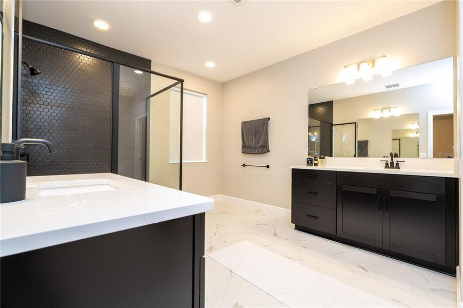 Furnished interior view inside a new home in Eden at Crossprairie, St. Cloud (Image 45).