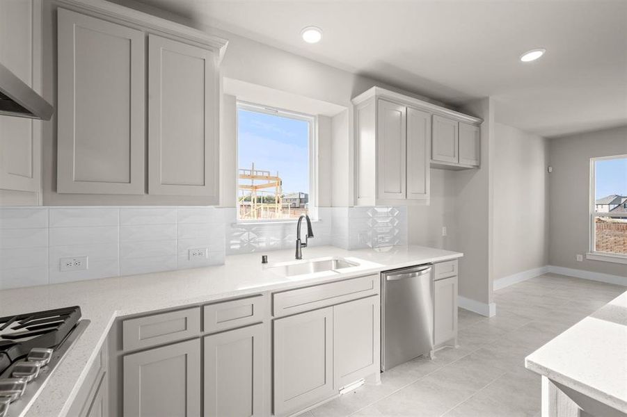 Furnished interior view inside a new home in Shady Valley Estates, Midlothian (Image 11).