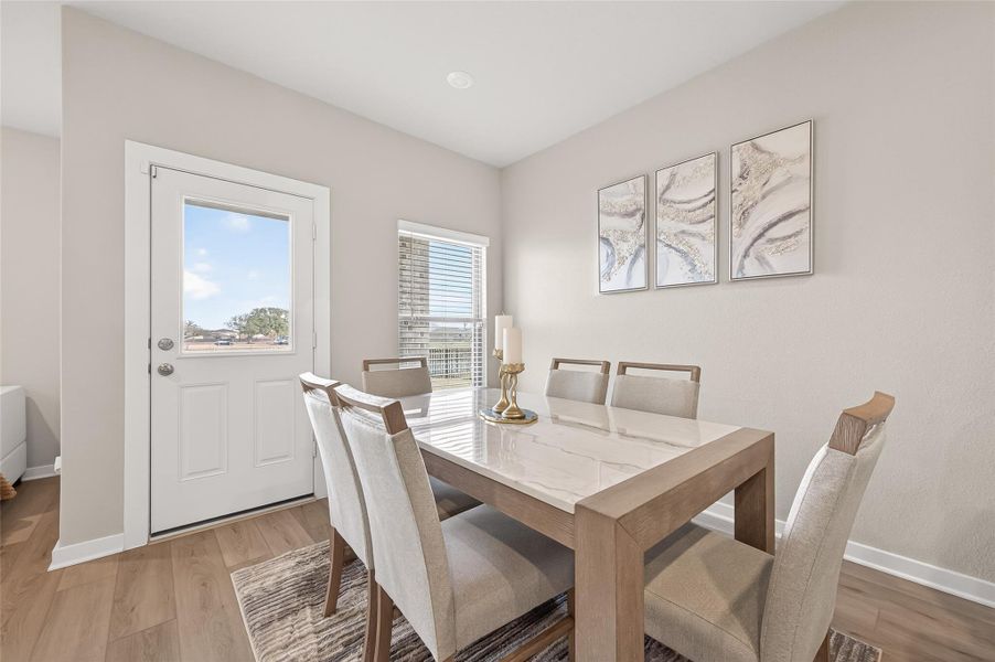 Furnished interior view inside a new home in Arabella on the Prairie, Richmond (Image 40).
