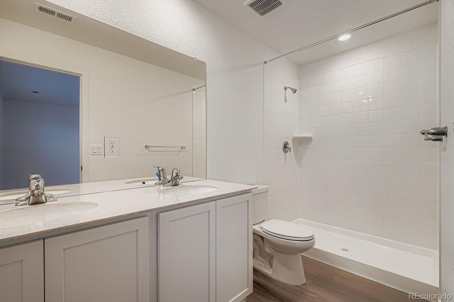 Furnished interior view inside a new home in Eastcreek Farm: The Camden Collection, Thornton (Image 6).
