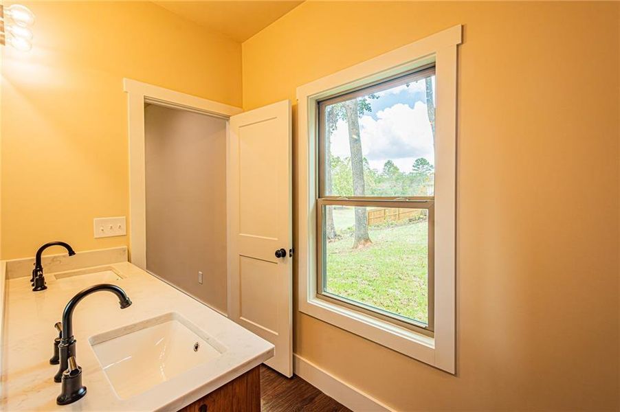 Furnished interior view inside a new home in , Dahlonega (Image 31).