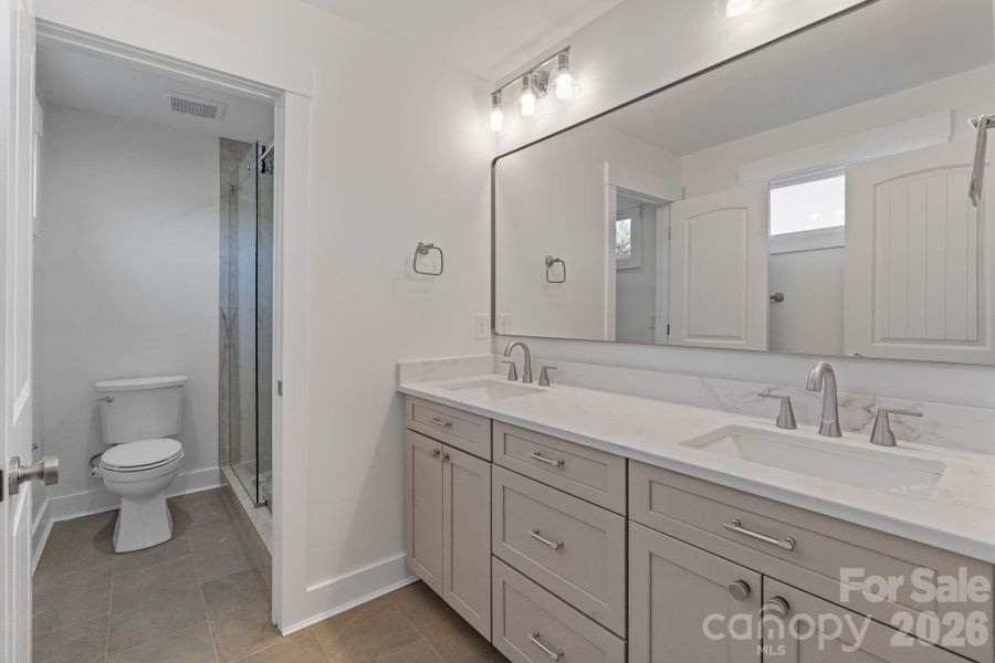 Furnished interior view inside a new home in , Hickory (Image 34).