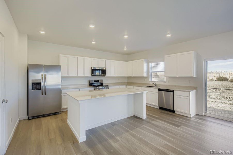 Furnished interior view inside a new home in Ledge Rock: The Camden Collection, Johnstown (Image 5). Furnished interior view inside a new home in Ledge Rock: The Camden Collection, Johnstown (Image 5).