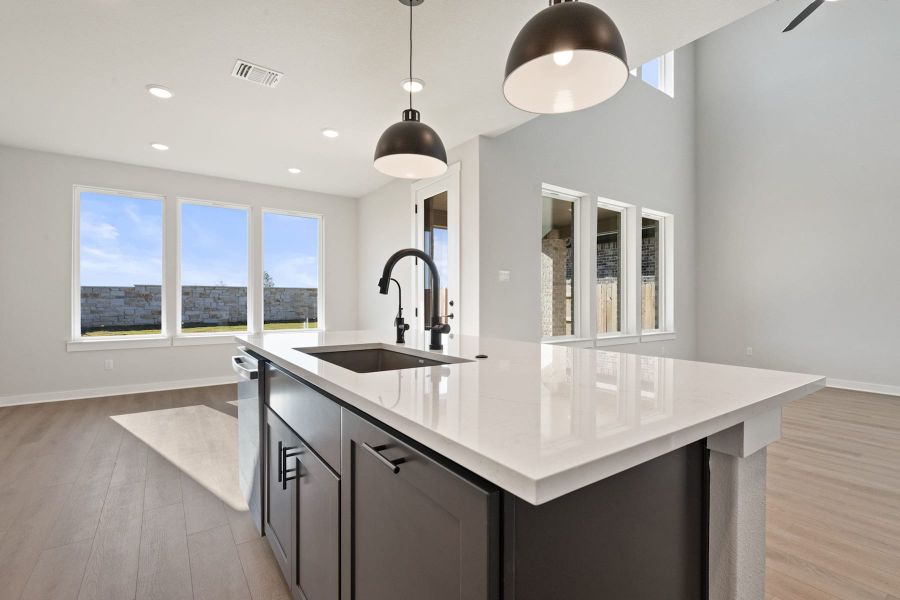 Furnished interior view inside a new home in Flora, Hutto (Image 9).