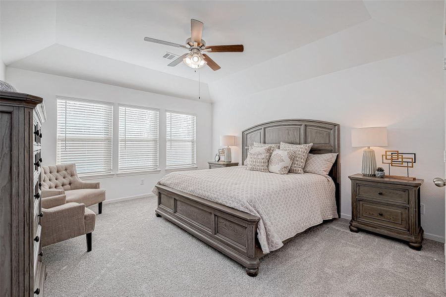 Furnished interior view inside a new home in Splendora Fields, Splendora (Image 12).