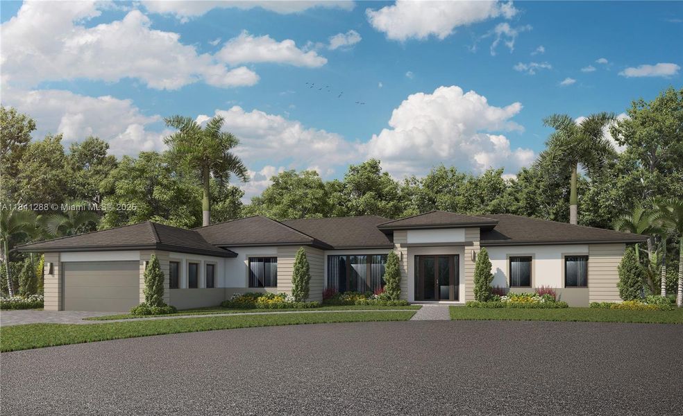 Front exterior of a new home in , Miami, FL, highlighting curb appeal (Image 1).