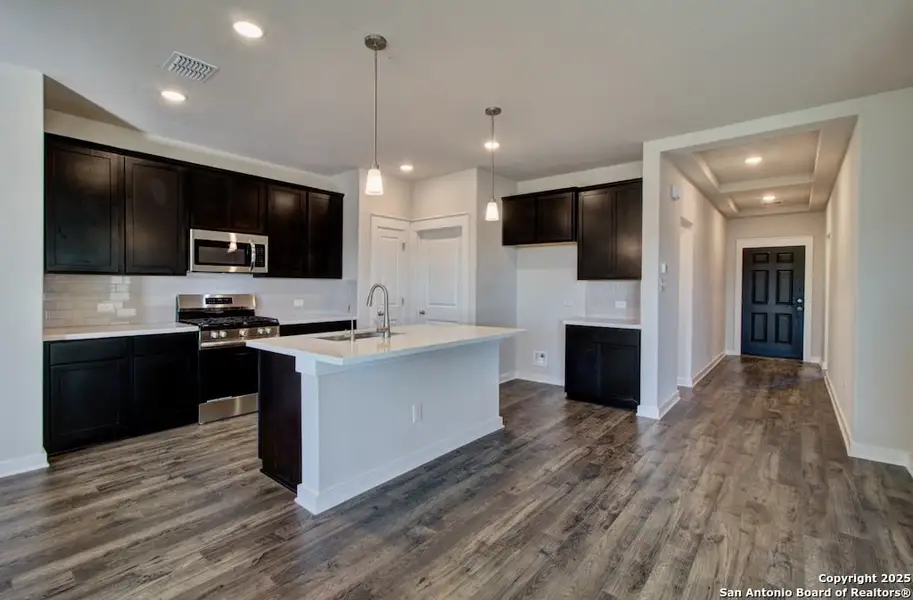 Furnished interior view inside a new home in Westridge - Landmark, San Antonio (Image 4).