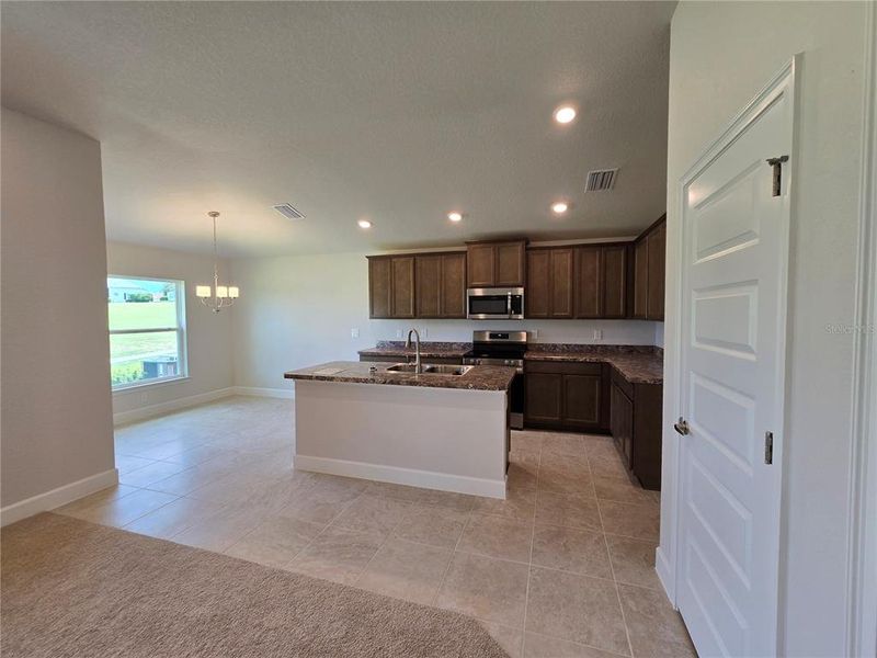 Furnished interior view inside a new home in Twisted Oaks, Beverly Hills (Image 6).