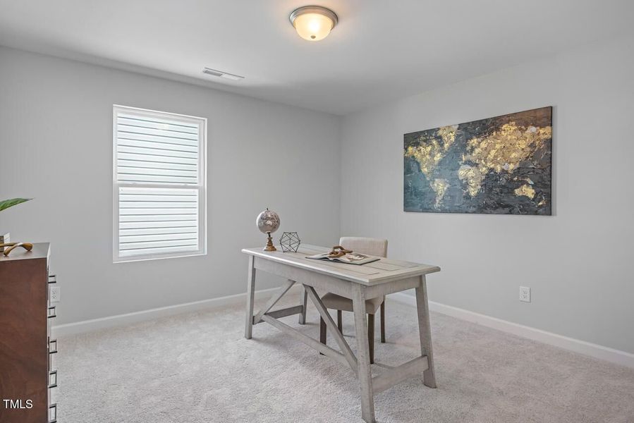 Furnished interior view inside a new home in Gregory Village, Lillington (Image 121).