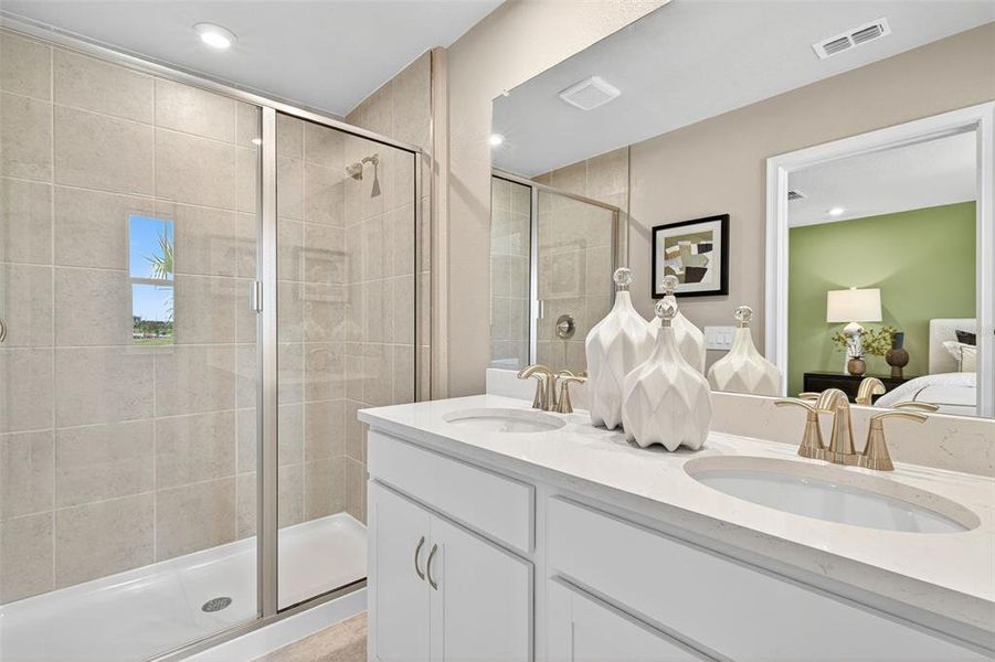 Furnished interior view inside a new home in Crosswind Ranch, Parrish (Image 16).