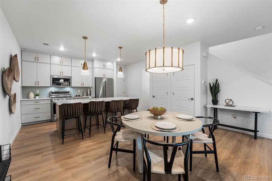 Furnished interior view inside a new home in , Arvada (Image 31).