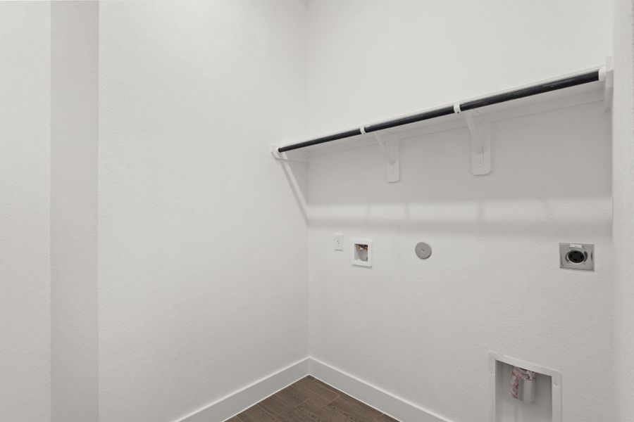 Spacious, unfurnished interior of a new home in Mulberry Farms, Santa Fe (Image 24). Spacious, unfurnished interior of a new home in Mulberry Farms, Santa Fe (Image 24).