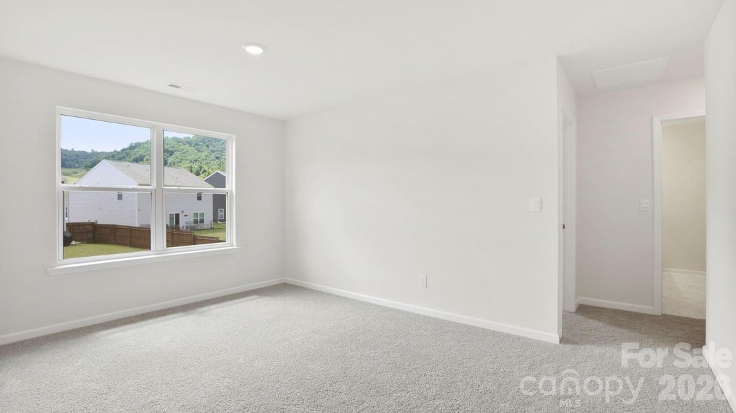 Spacious, unfurnished interior of a new home in Wildbrook Village, Waynesville (Image 22). Spacious, unfurnished interior of a new home in Wildbrook Village, Waynesville (Image 22).